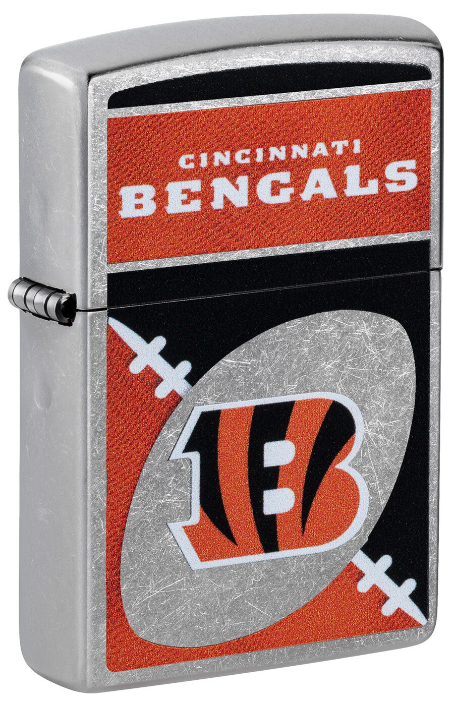 diseño de logotipo cromado de los cincinnati bengals de la nfl