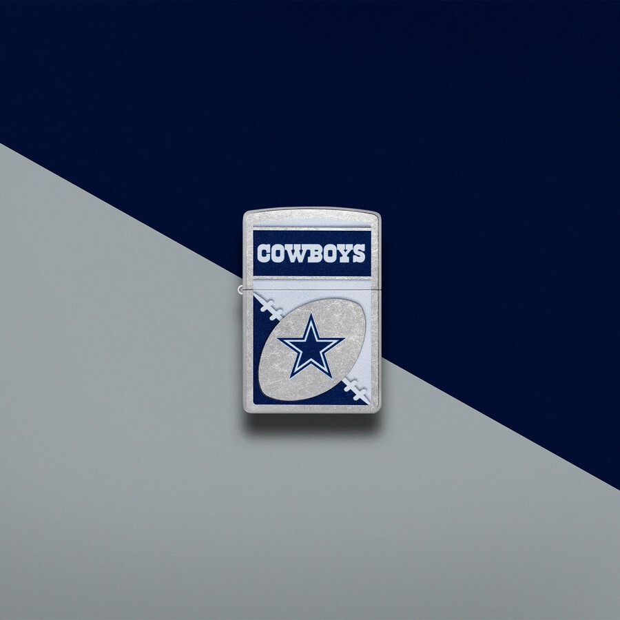 diseño de logotipo cromado de los dallas cowboys de la nfl