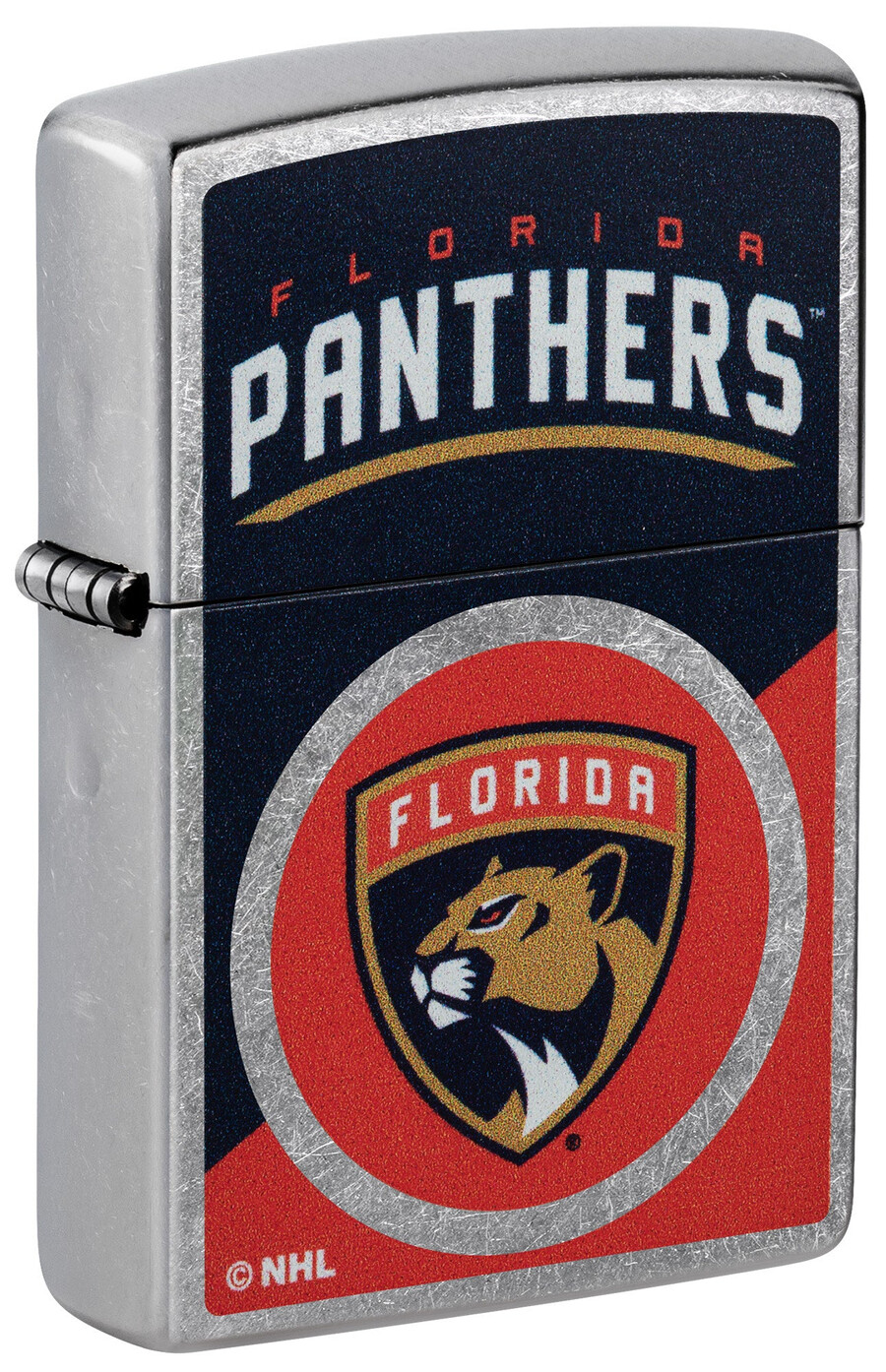 diseño de logotipo con bloques de color de los florida panthers