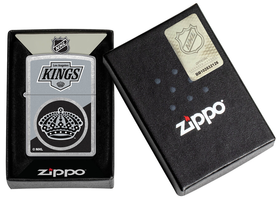 diseño de logotipo con bloques de color de la kings