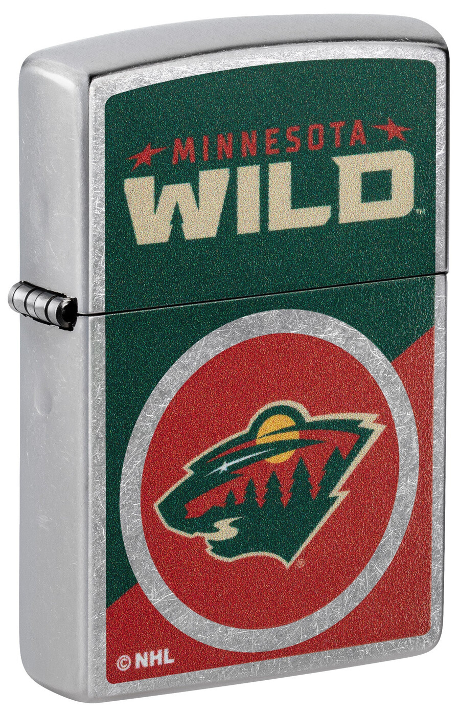 diseño de logotipo con bloques de color de minnesota wild