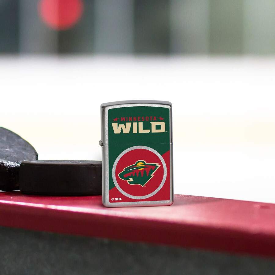 diseño de logotipo con bloques de color de minnesota wild