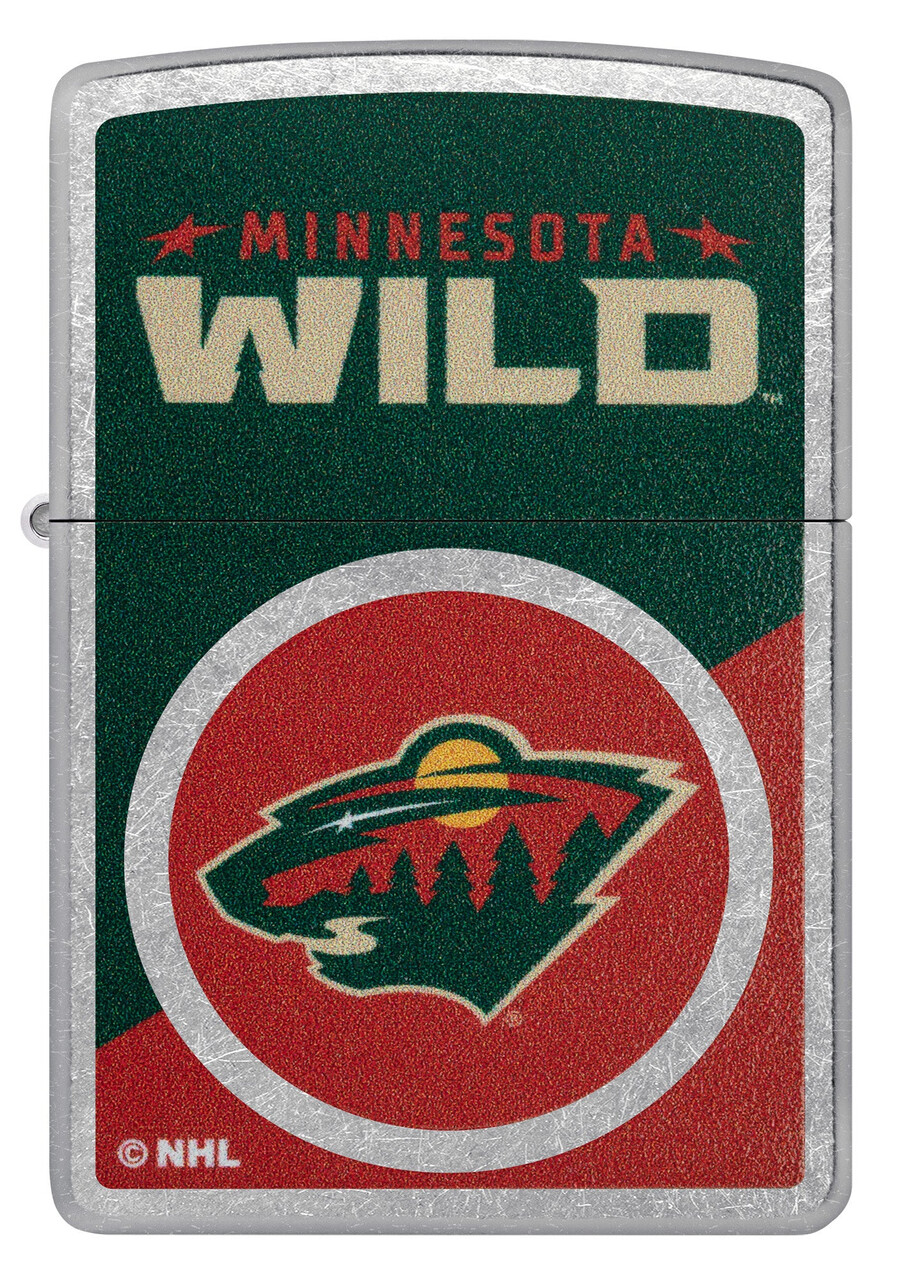 diseño de logotipo con bloques de color de minnesota wild