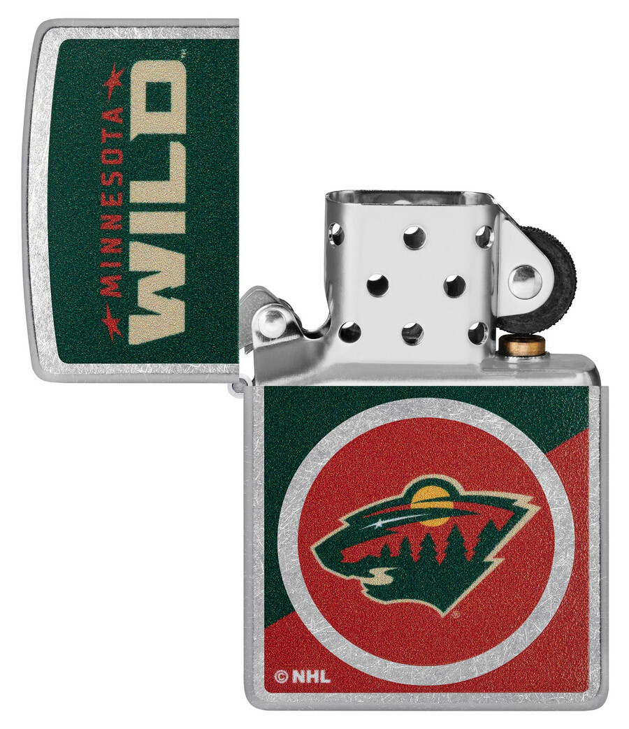 diseño de logotipo con bloques de color de minnesota wild
