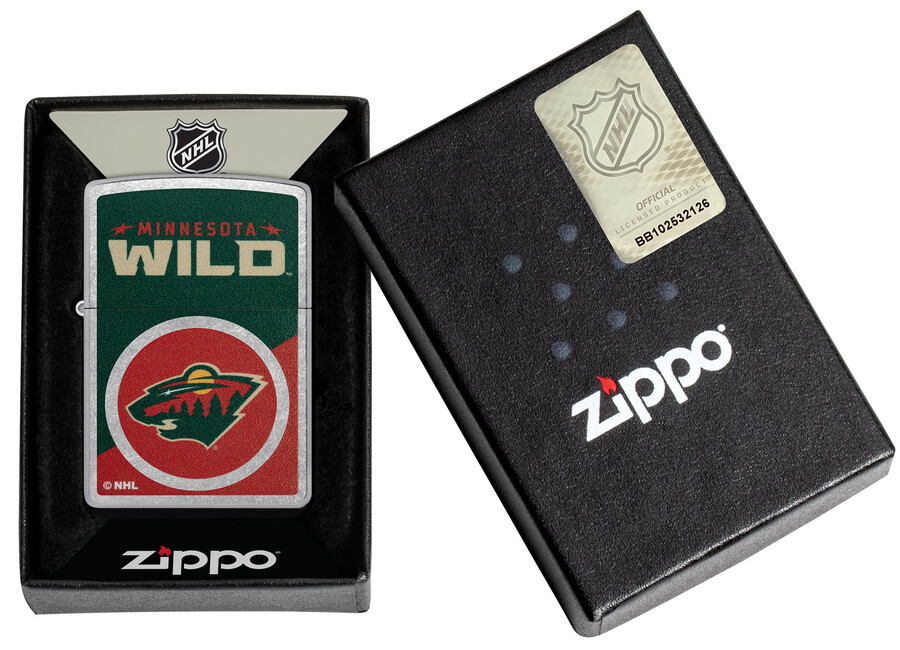 diseño de logotipo con bloques de color de minnesota wild