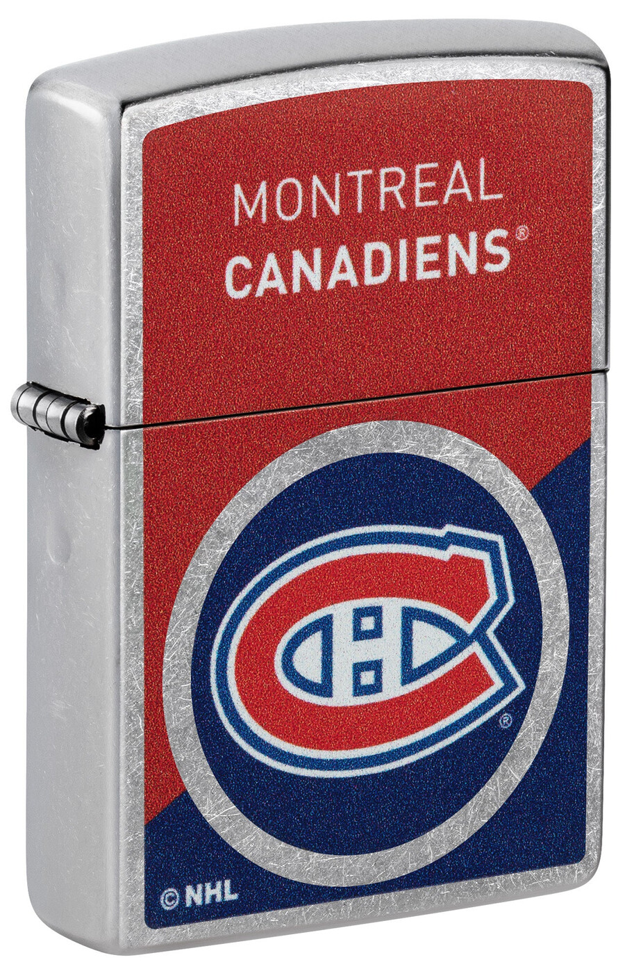 diseño de logotipo con bloques de color de los montreal canadiens