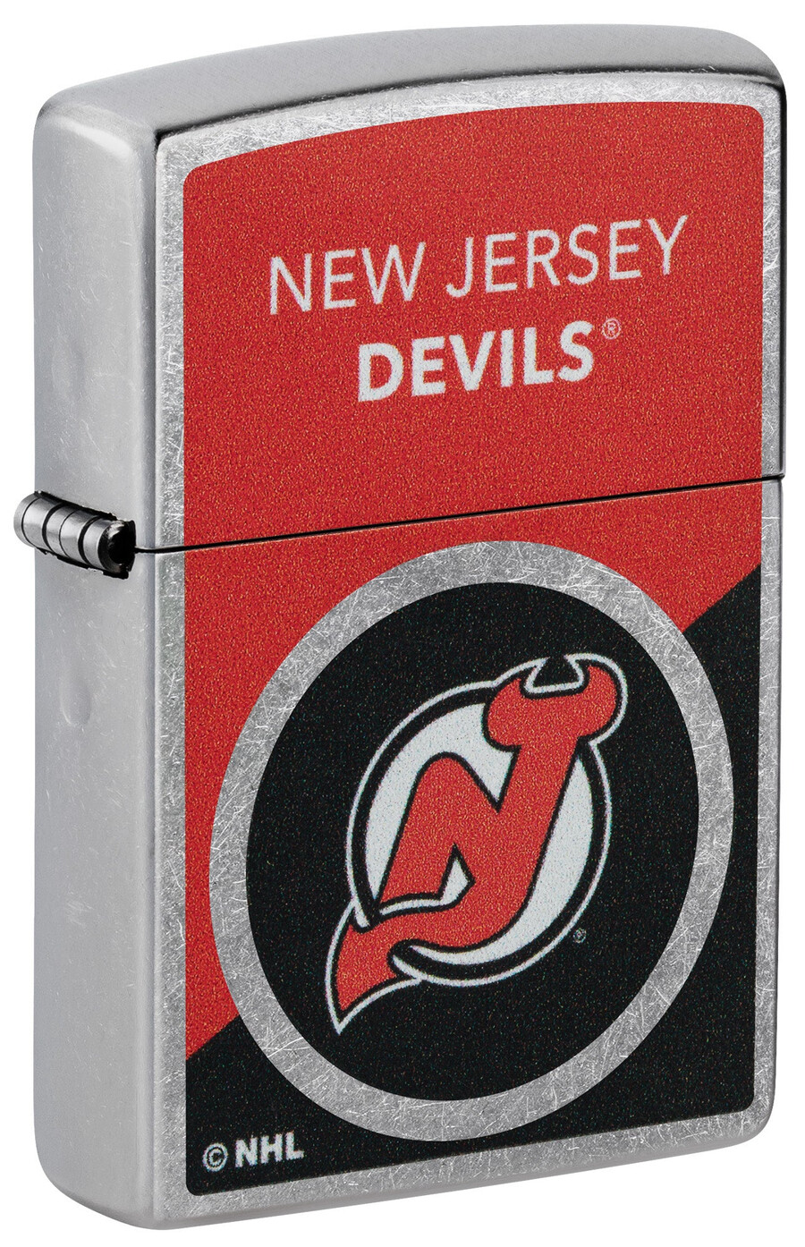 diseño de logotipo con bloques de color de los new jersey devils