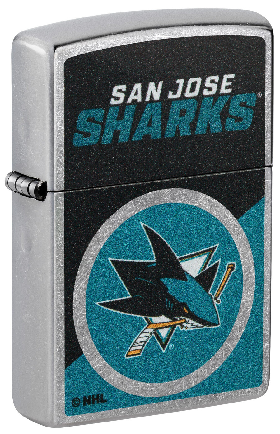 diseño de logotipo con bloques de color de los san jose sharks