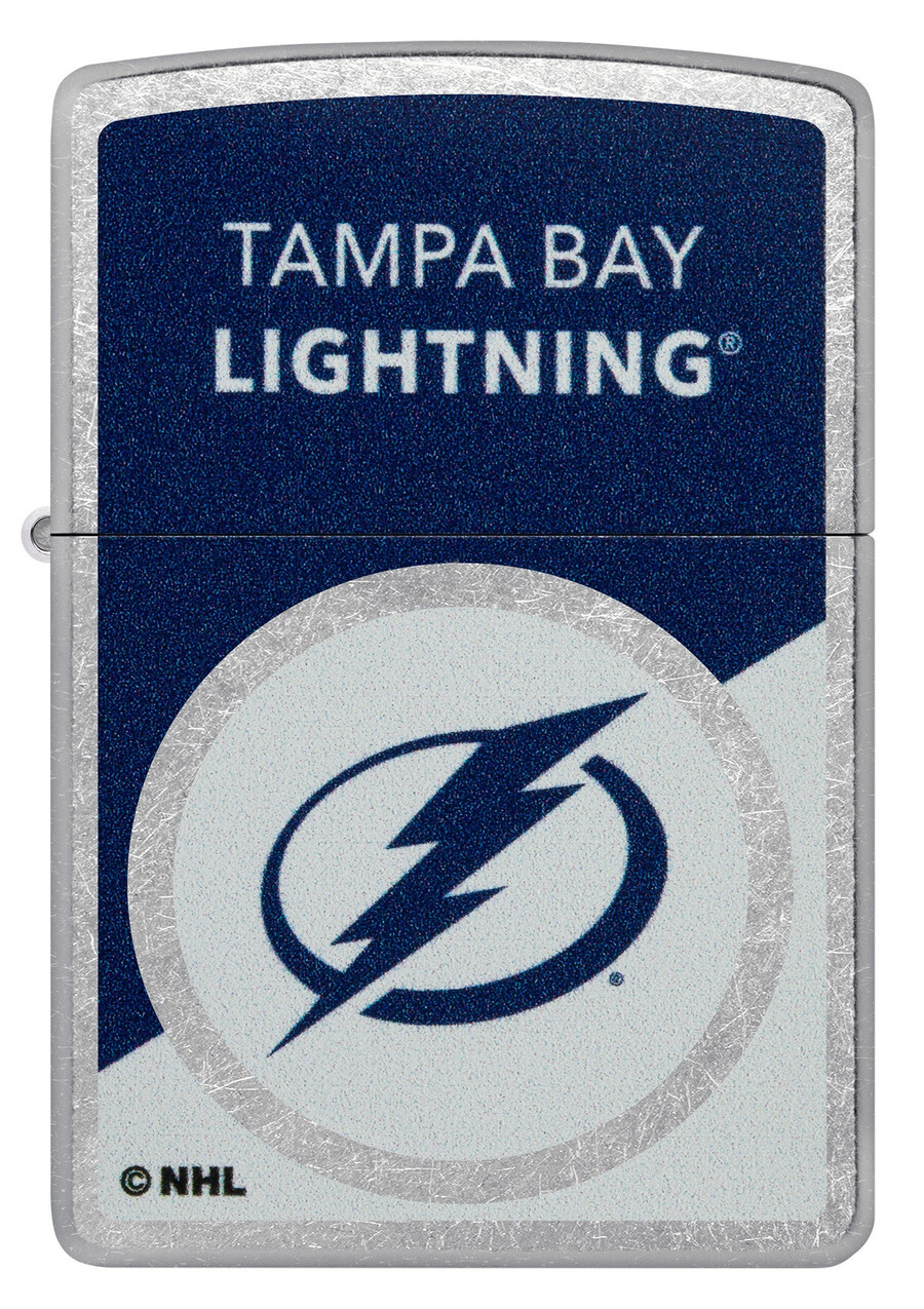 diseño de logotipo con bloques de color del tampa bay lightning