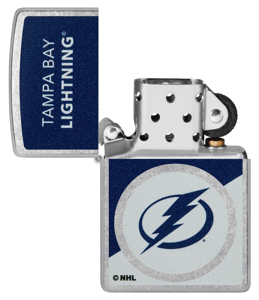 diseño de logotipo con bloques de color del tampa bay lightning