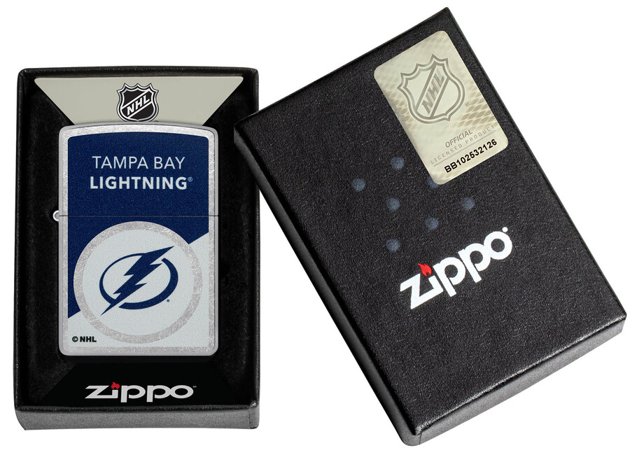 diseño de logotipo con bloques de color del tampa bay lightning