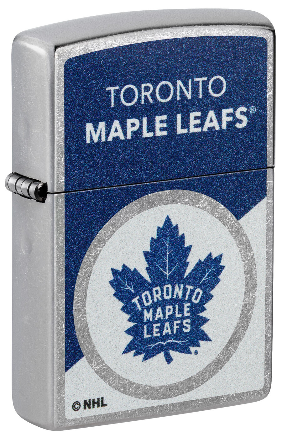 diseño de logotipo con bloques de color de los toronto maple leafs