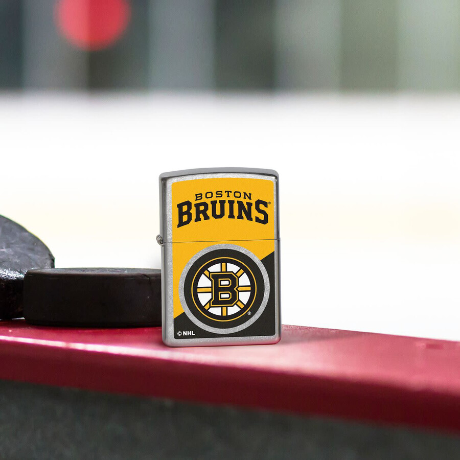 diseño de logotipo con bloques de color de los boston bruins