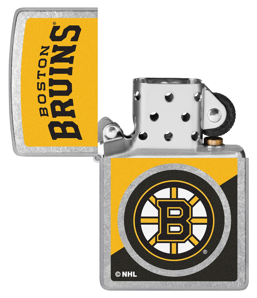 diseño de logotipo con bloques de color de los boston bruins