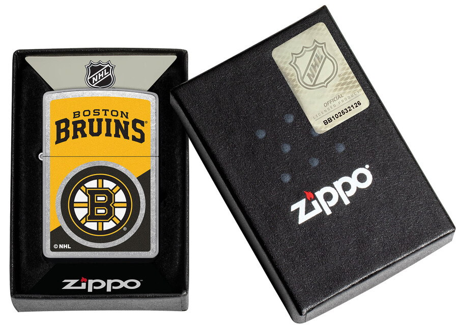 diseño de logotipo con bloques de color de los boston bruins