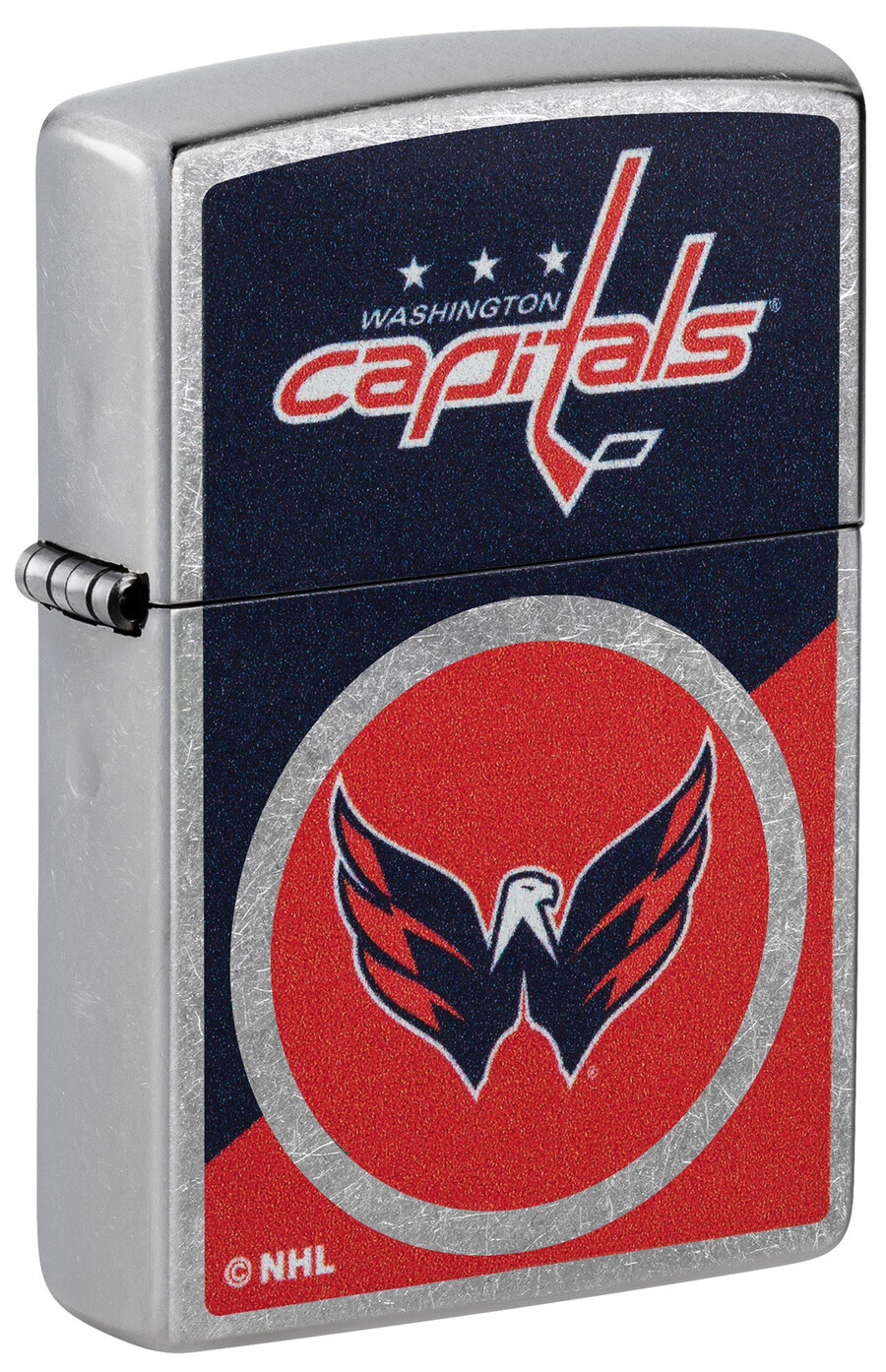 diseño de logotipo con bloques de color de washington capitals