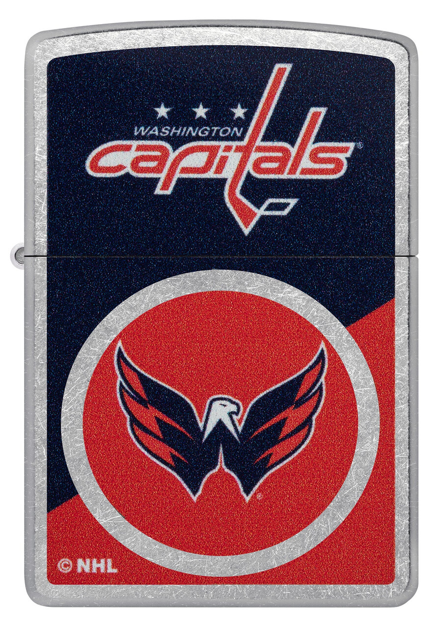 diseño de logotipo con bloques de color de washington capitals