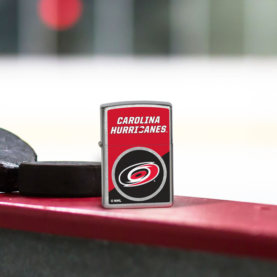 diseño de logotipo con bloques de color de los carolina hurricanes