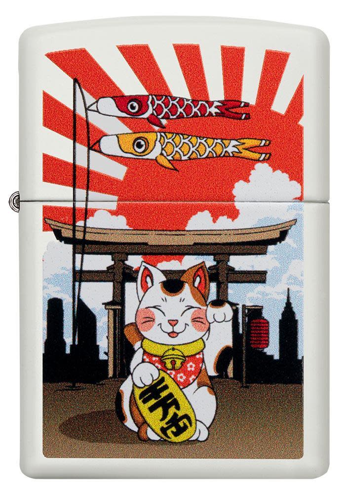diseño de gato de la suerte