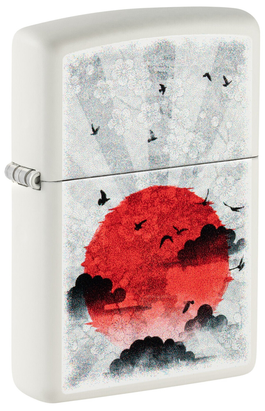 diseño de luna roja