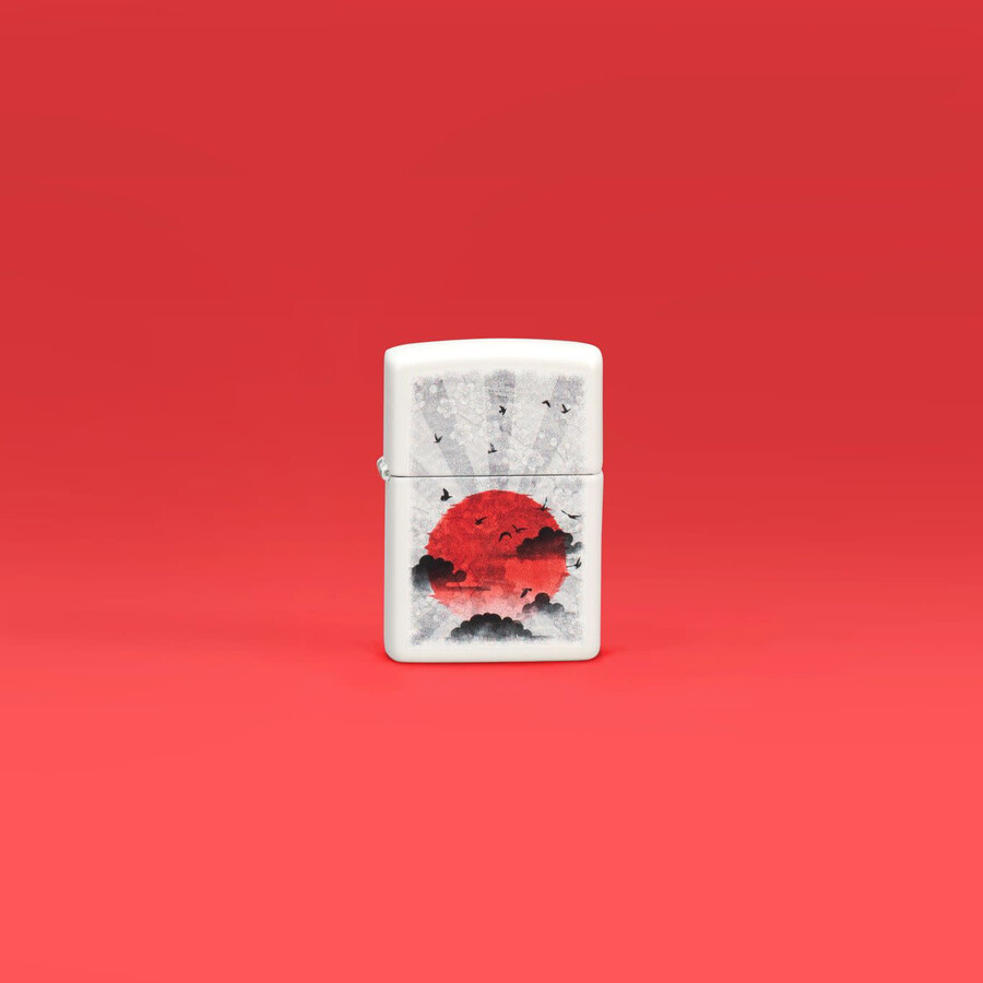 diseño de luna roja