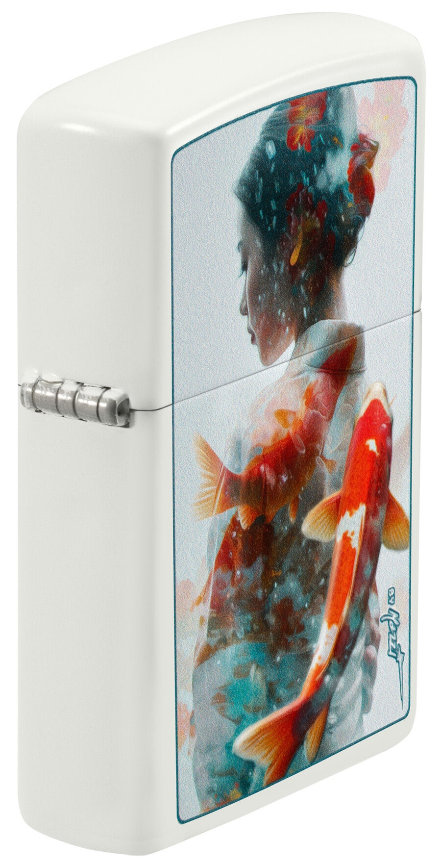 diseño koi con textura mazzi