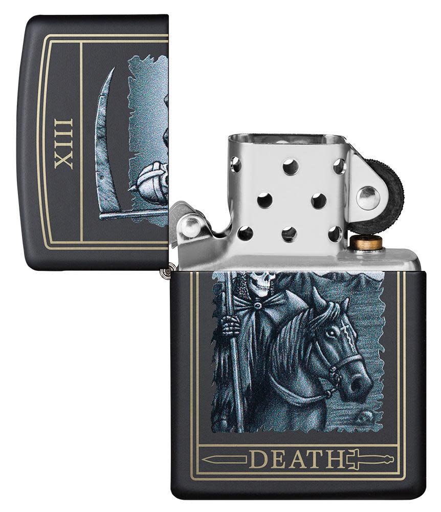 diseño de la carta de la muerte