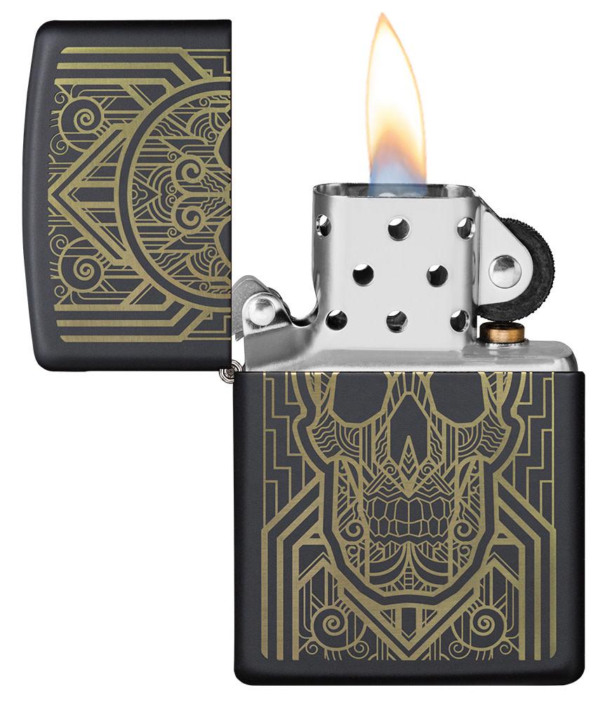 calavera art déco