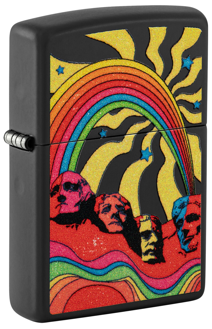 diseño hippie del monte rushmore