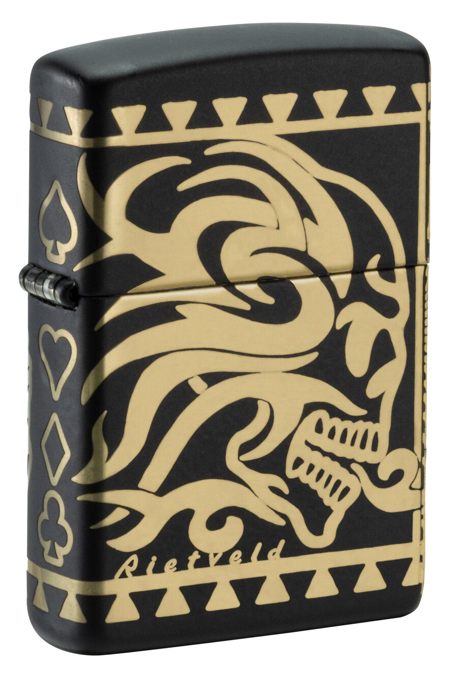 diseño de calavera tribal de rietveld