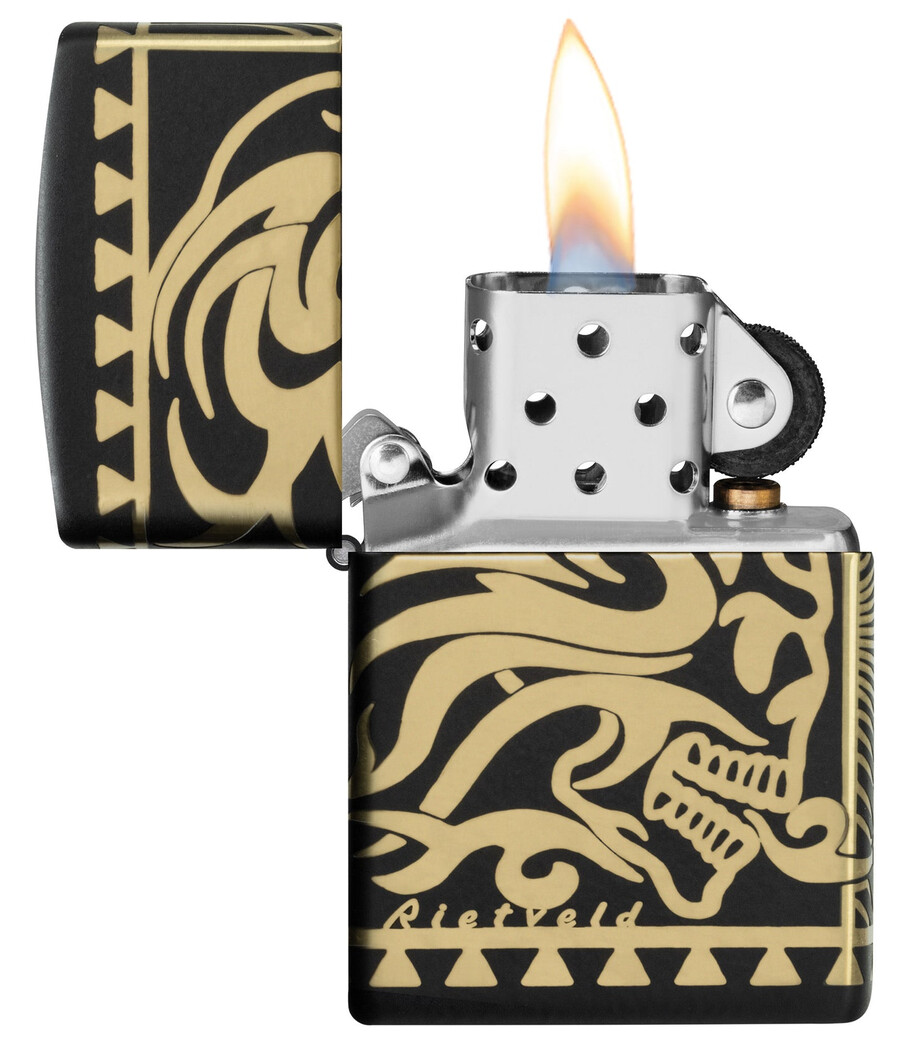 diseño de calavera tribal de rietveld