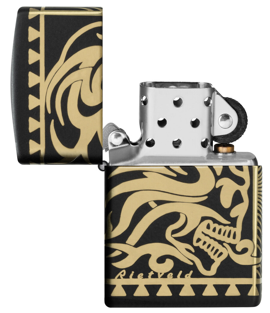 diseño de calavera tribal de rietveld