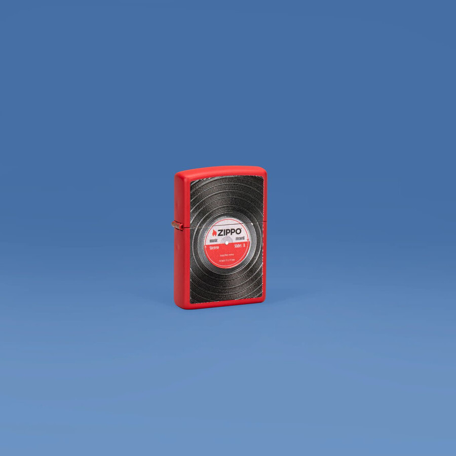 diseño de discos de vinilo zippo
