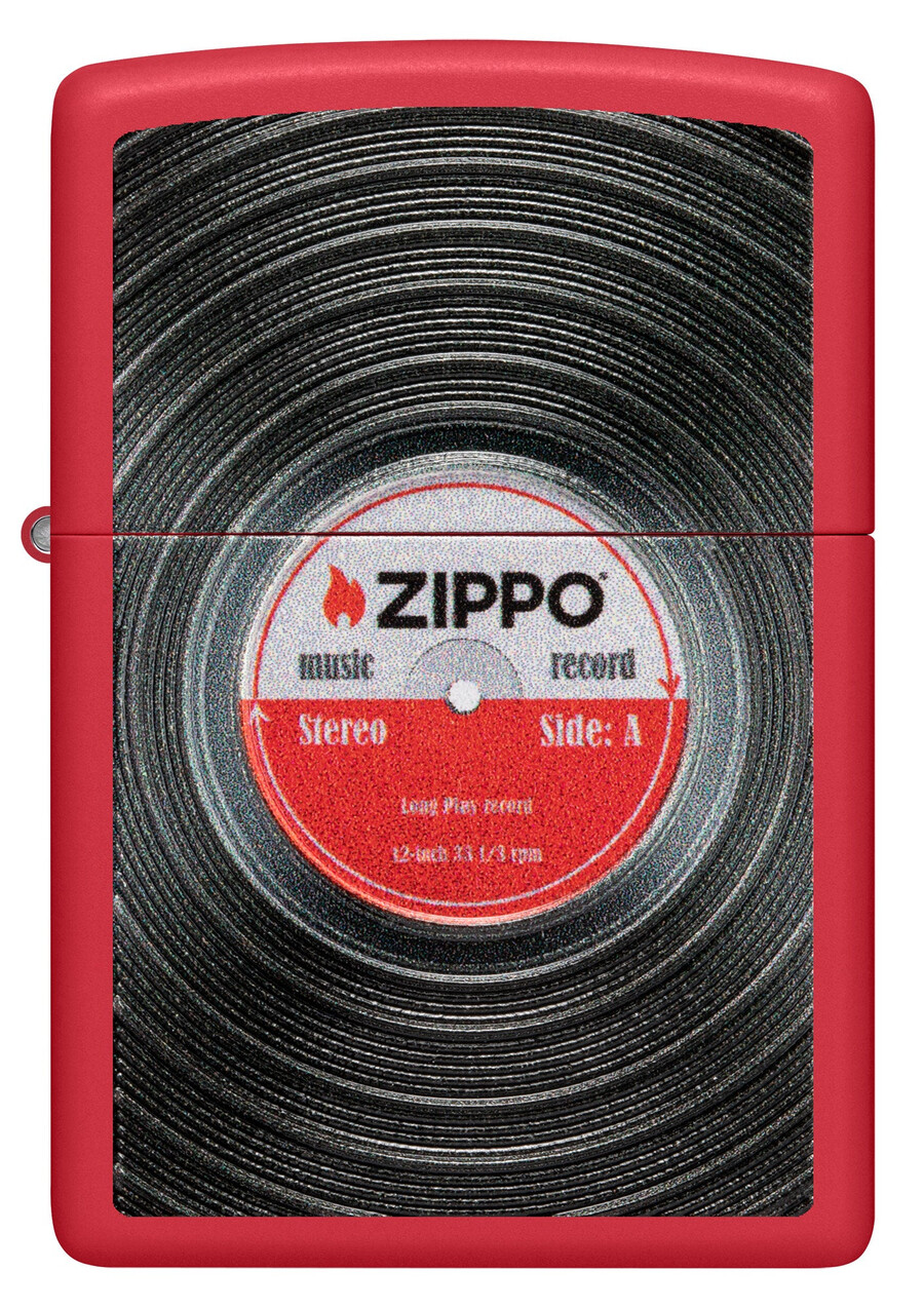 diseño de discos de vinilo zippo