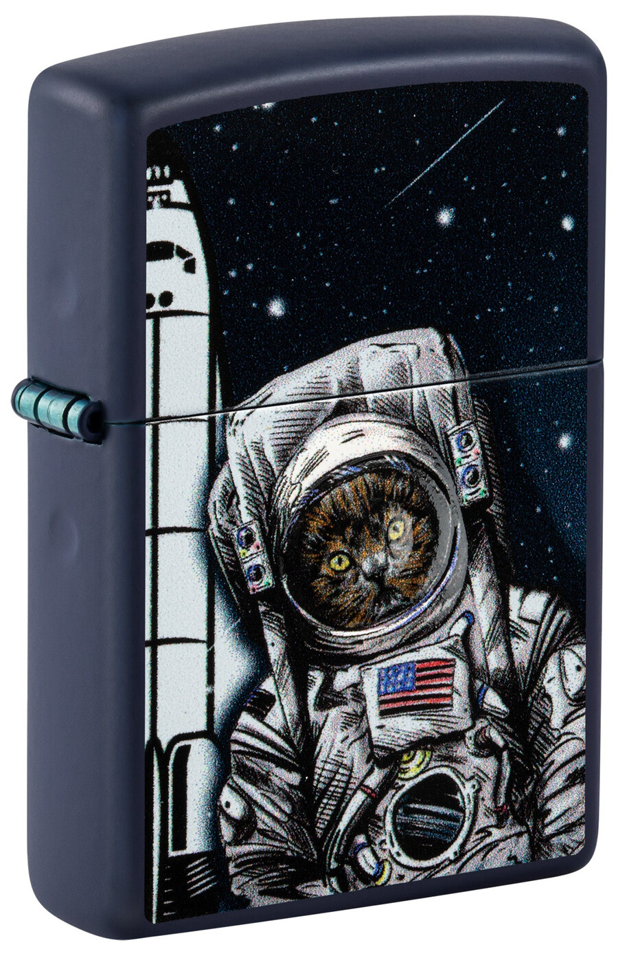 diseño de gatito espacial