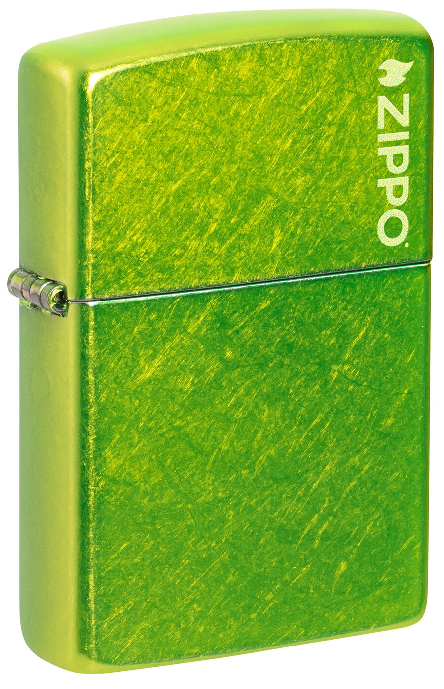 el clásico y espeluznante logotipo de zippo