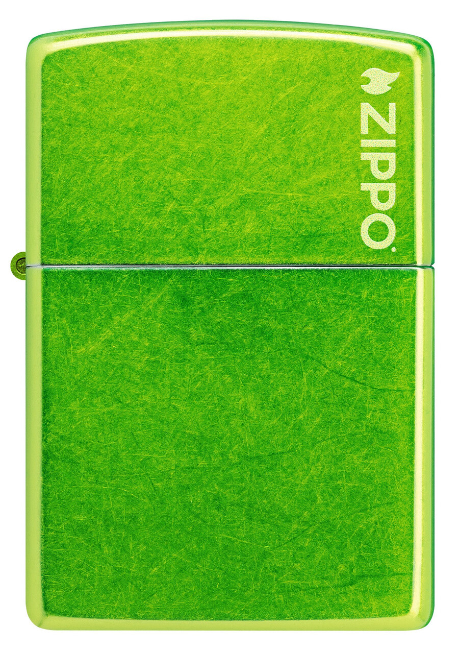 el clásico y espeluznante logotipo de zippo
