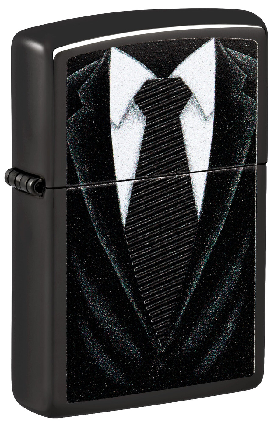 diseño de corbata negra