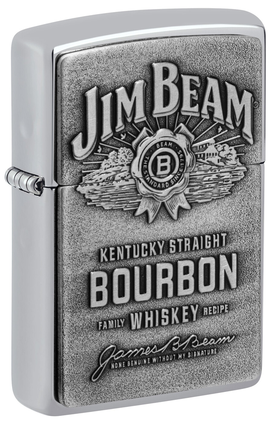 emblema cromado jim beam