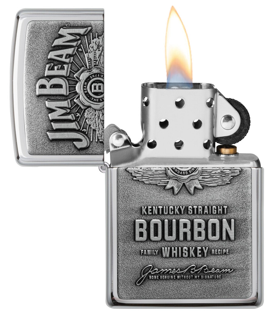 emblema cromado jim beam