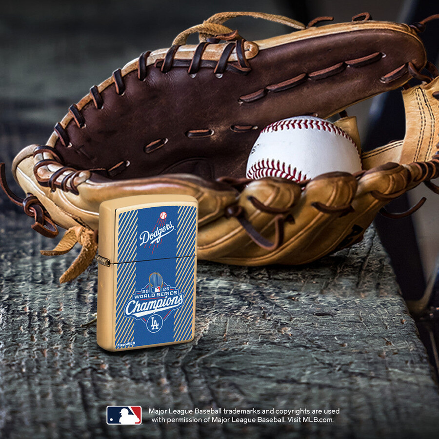 encendedor conmemorativo de los icampeones de la serie mundiali 2025 - los angeles dodgers