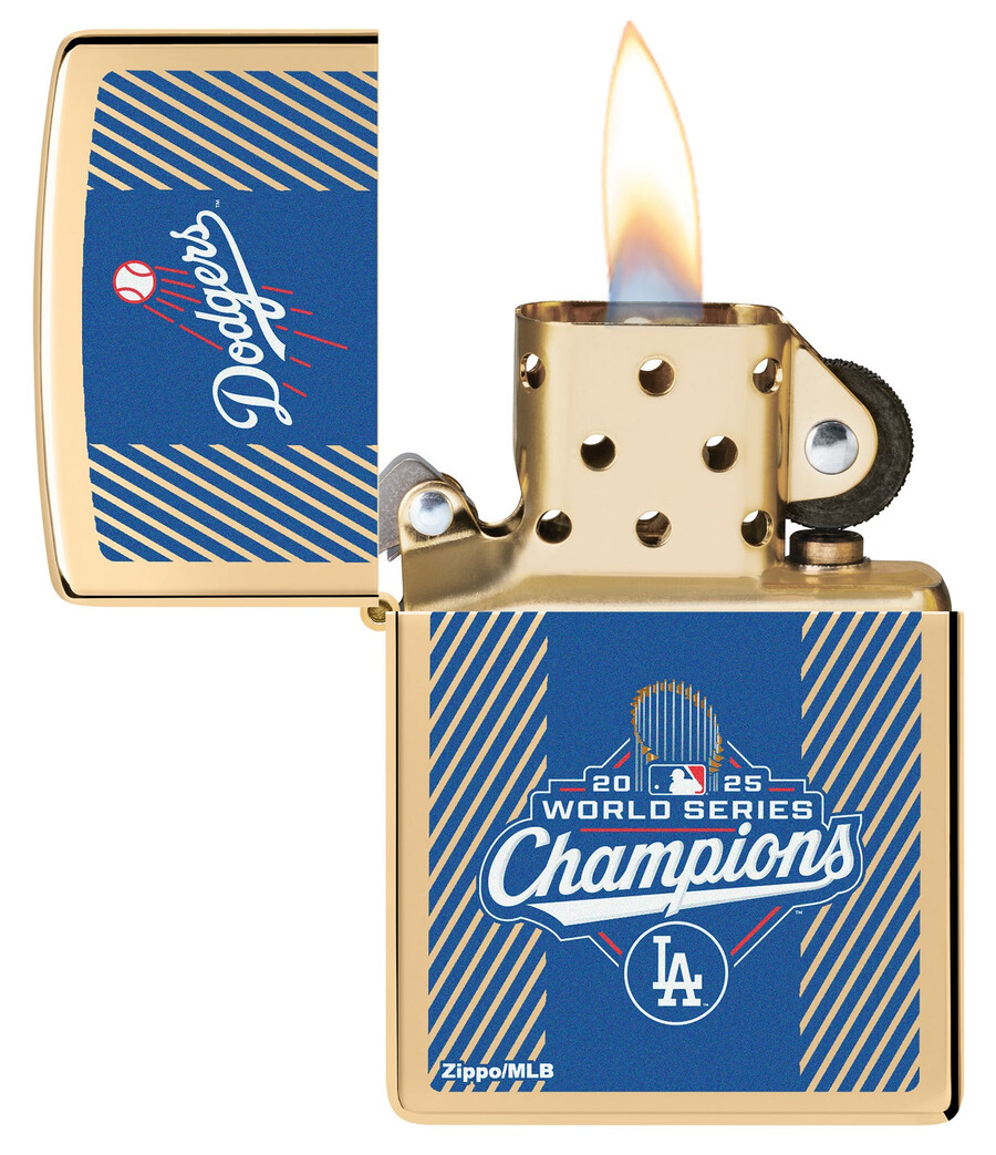 encendedor conmemorativo de los icampeones de la serie mundiali 2025 - los angeles dodgers