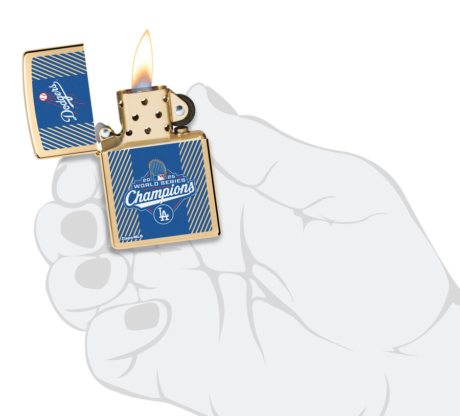 encendedor conmemorativo de los icampeones de la serie mundiali 2025 - los angeles dodgers