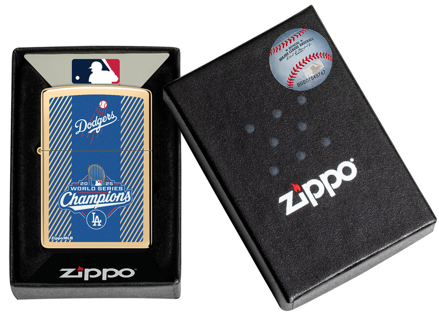 encendedor conmemorativo de los icampeones de la serie mundiali 2025 - los angeles dodgers