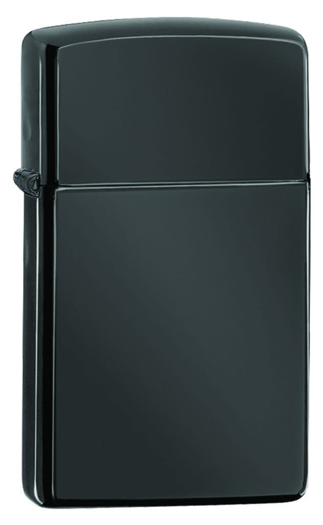 slim negro de alto brillo