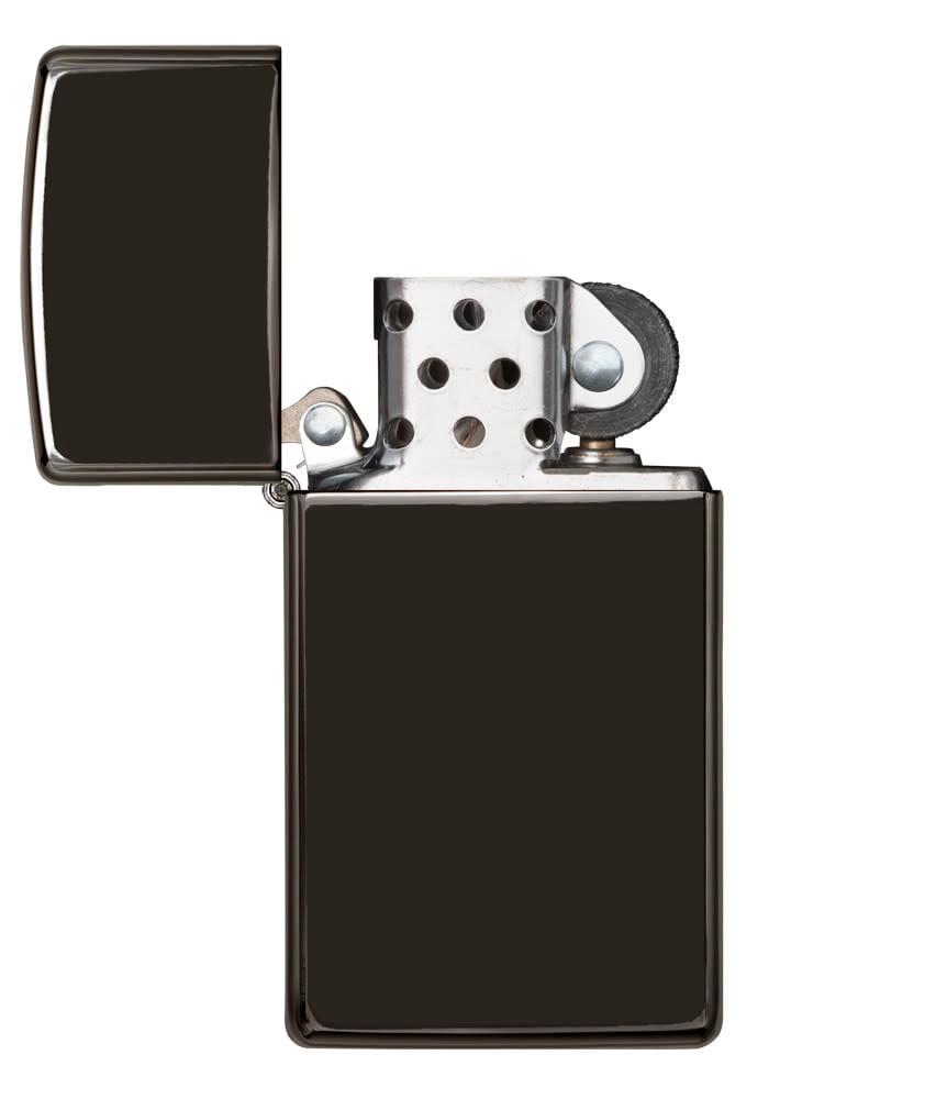 slim negro de alto brillo