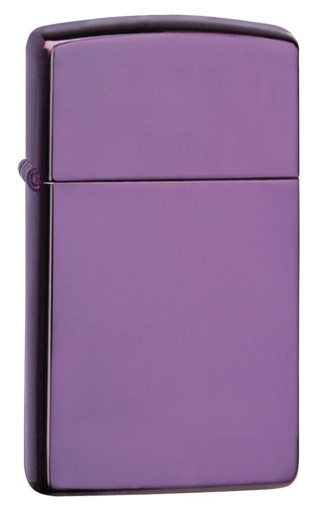 slim high polish purple