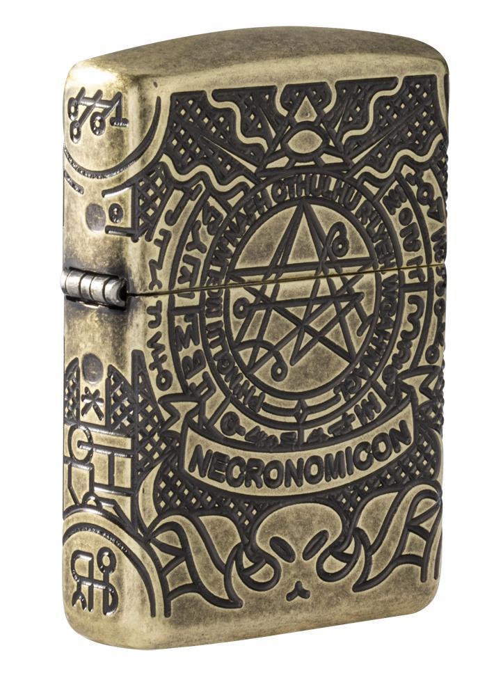 libro de los muertos de latón antiguo armor