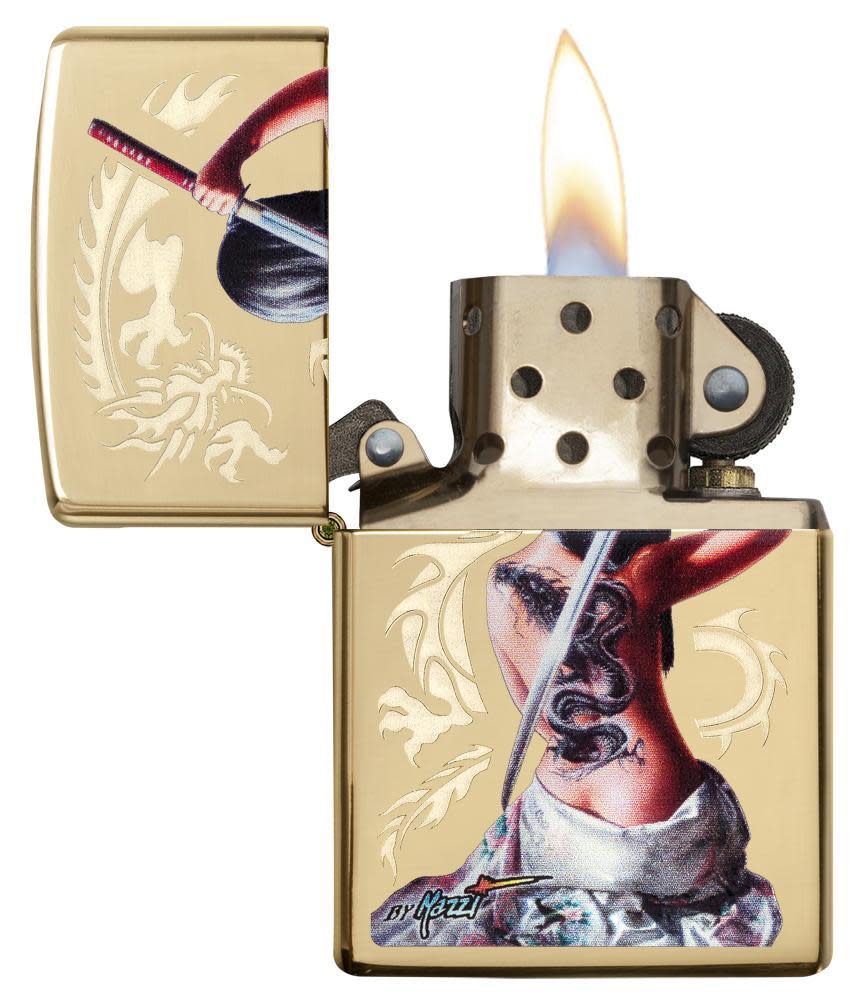 diseño de guerrero dragón mazzi