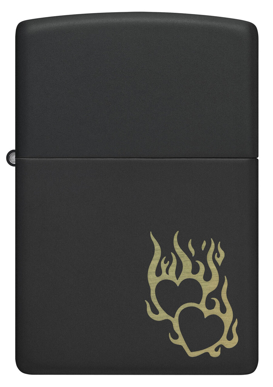 diseño de corazón de fuego